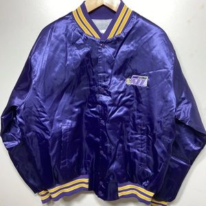 Vtg Chalk Line Utah Jazz Satin Jacket Large NWOT